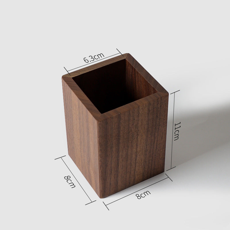 Wooden Pen Holder, Desk Top