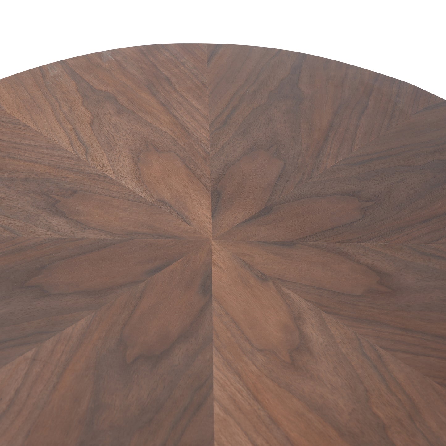 Aurora Wood Round Coffee Table