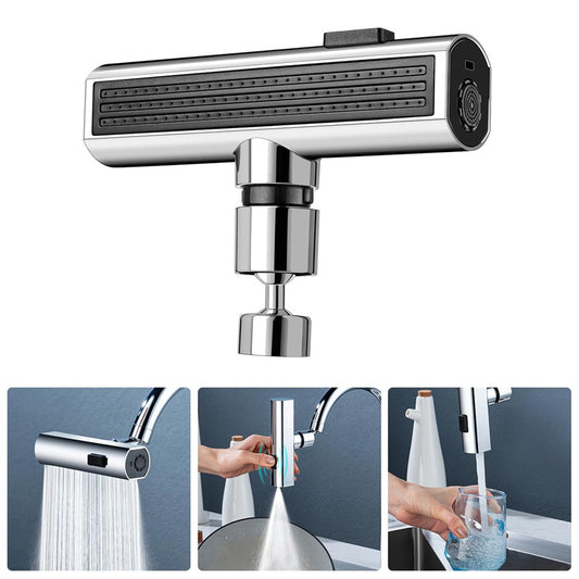 Kitchen Faucet Waterfall Outlet Splash Proof Universal